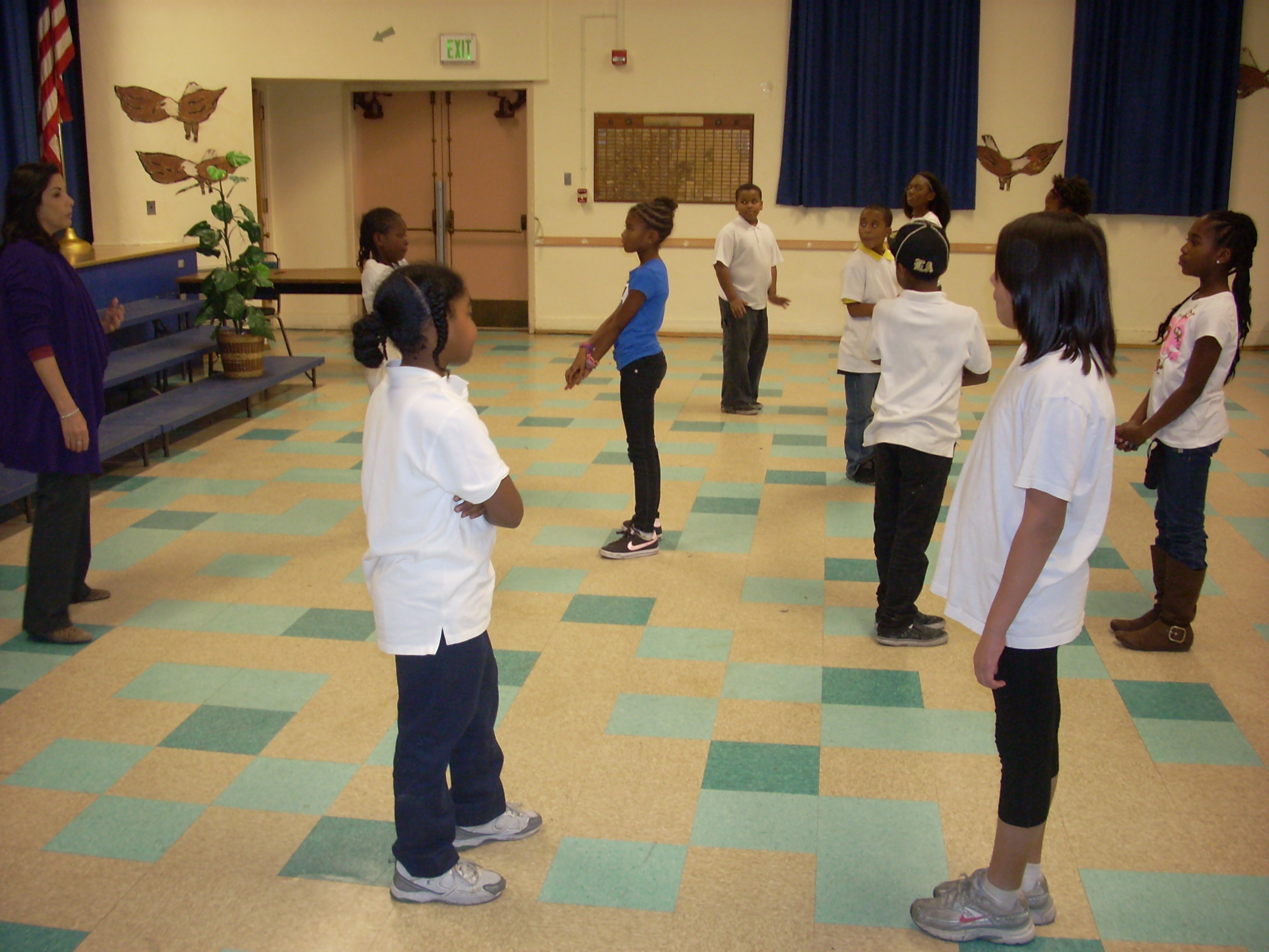 A Chance for Children Dance Class at Tom Bradley Elementary School...